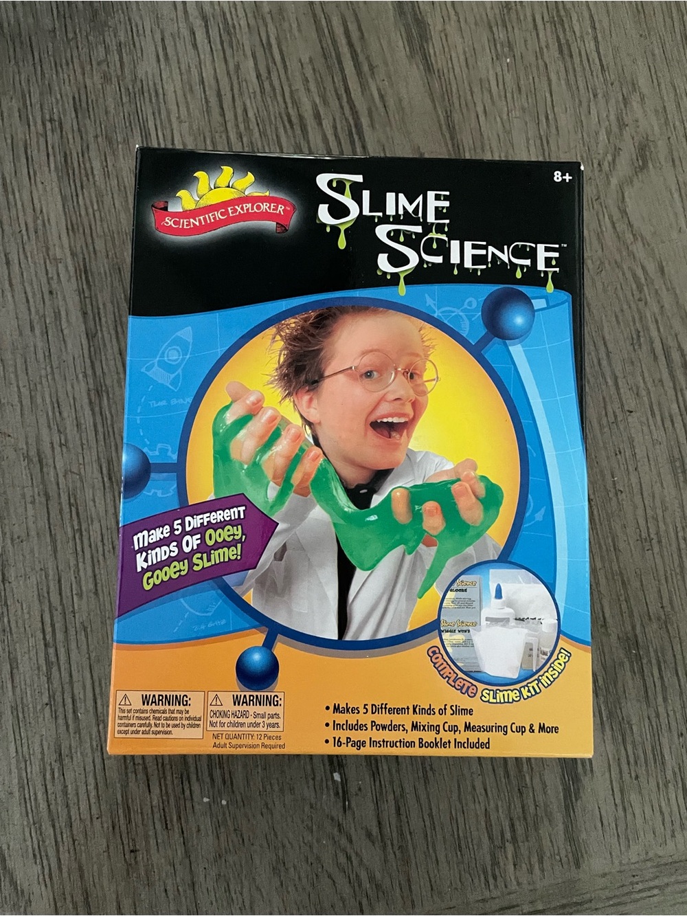 Scientific Explorer Slime Science set, new in box.